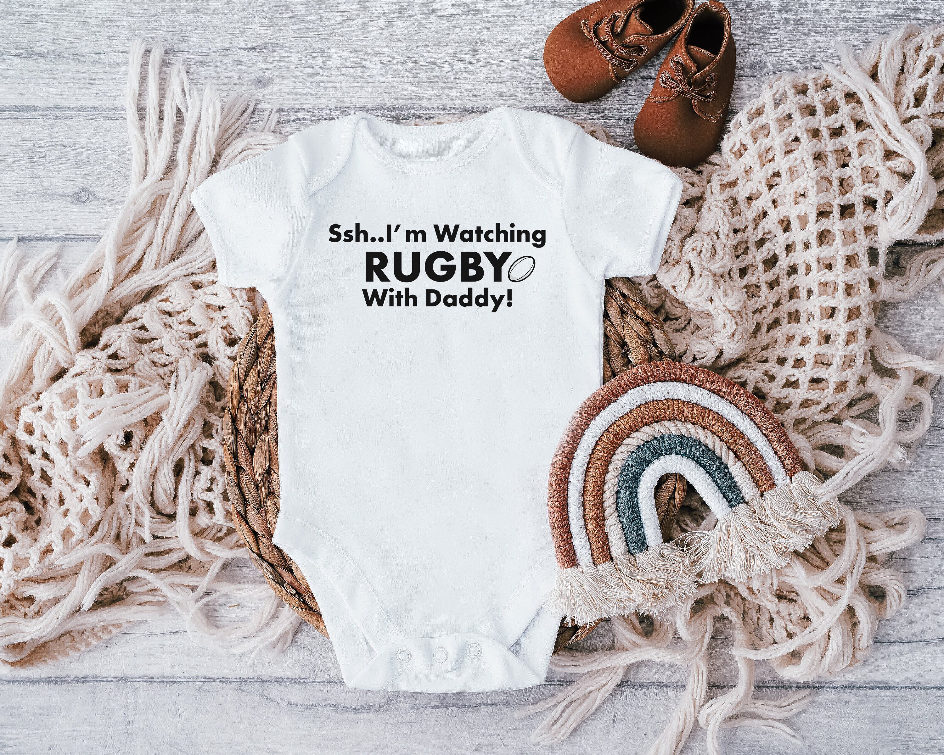 Personalised baby hotsell rugby shirt