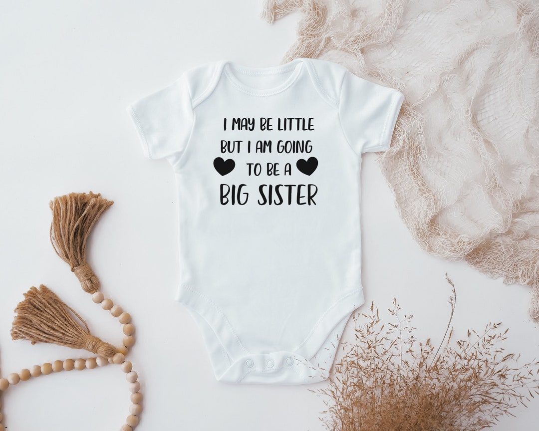 Big Sister Baby Vest, Bodysuit, Baby Arrival Baby Vest, Sleepsuit
