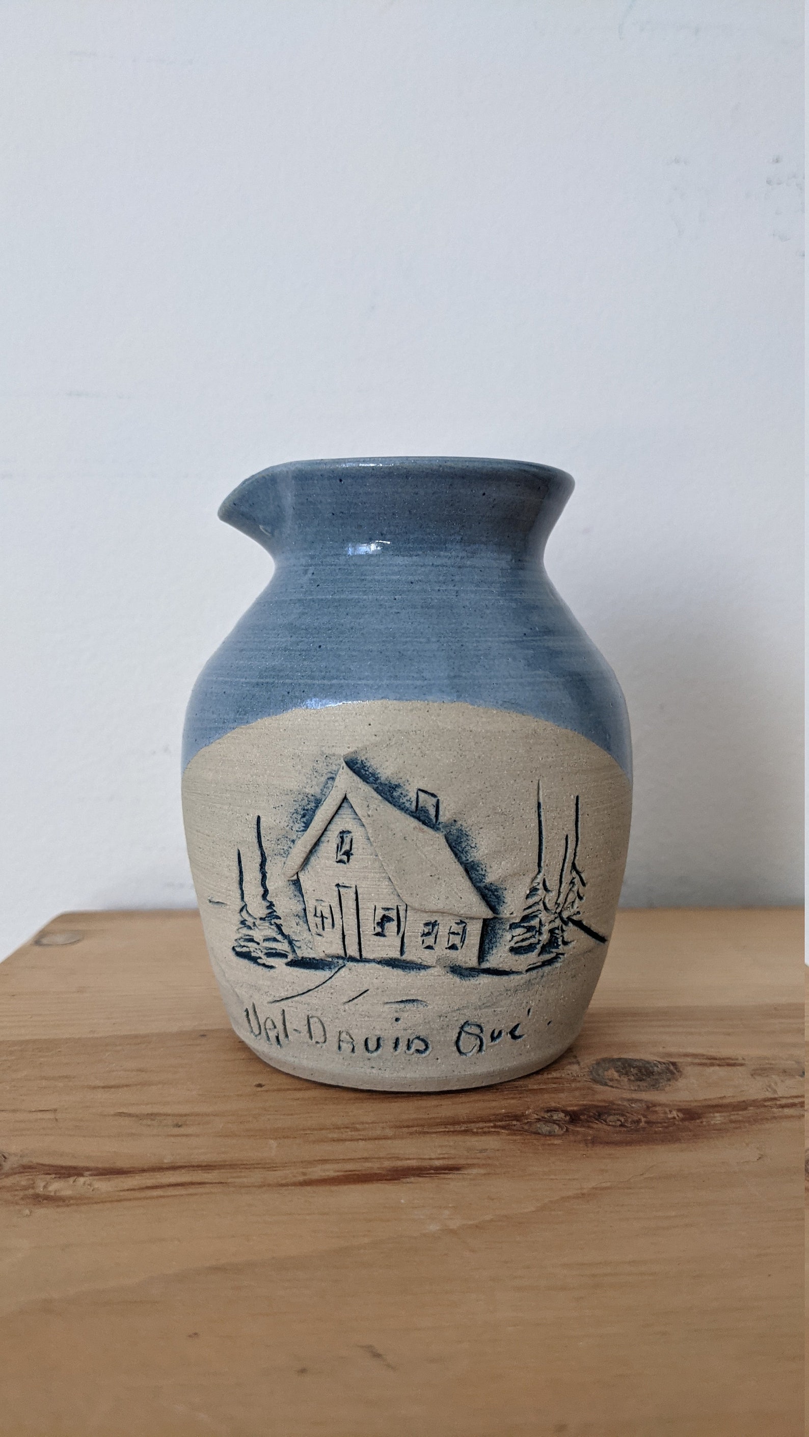 Quebec Pottery Vase/Jug Etsy