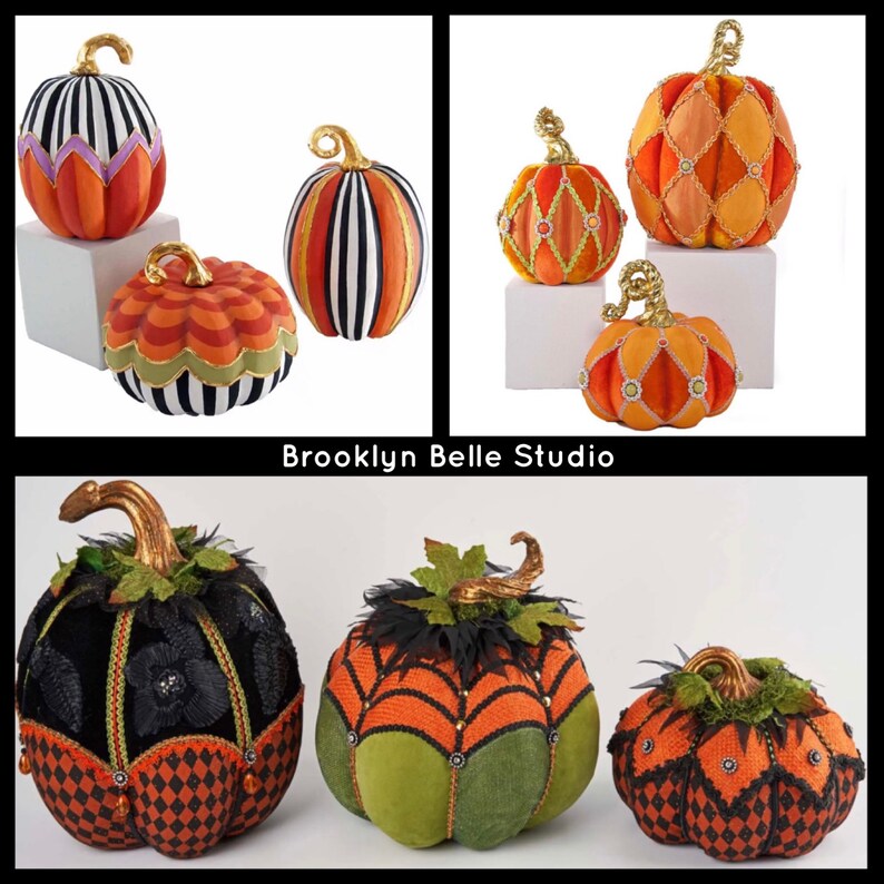 Katherine's Collection Halloween Pumpkin Set Etsy