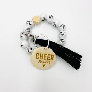 Cheer Mom, Cheer, Cheerleader, Cheerleader Gifts, Cheer Keychain, Cheer Gifts, Stocking Stuffer, Christmas Gifts, Sports Mom, Sports, Team