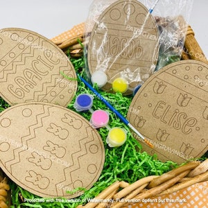 Personalized Easter Egg Paint Kit