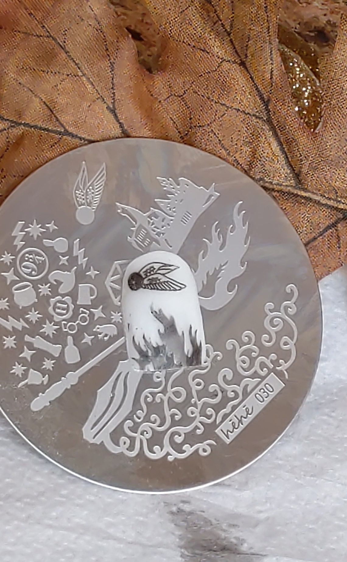 Nail Stamping plate. 4pcs logo Harry Potter Stamping nail Etsy