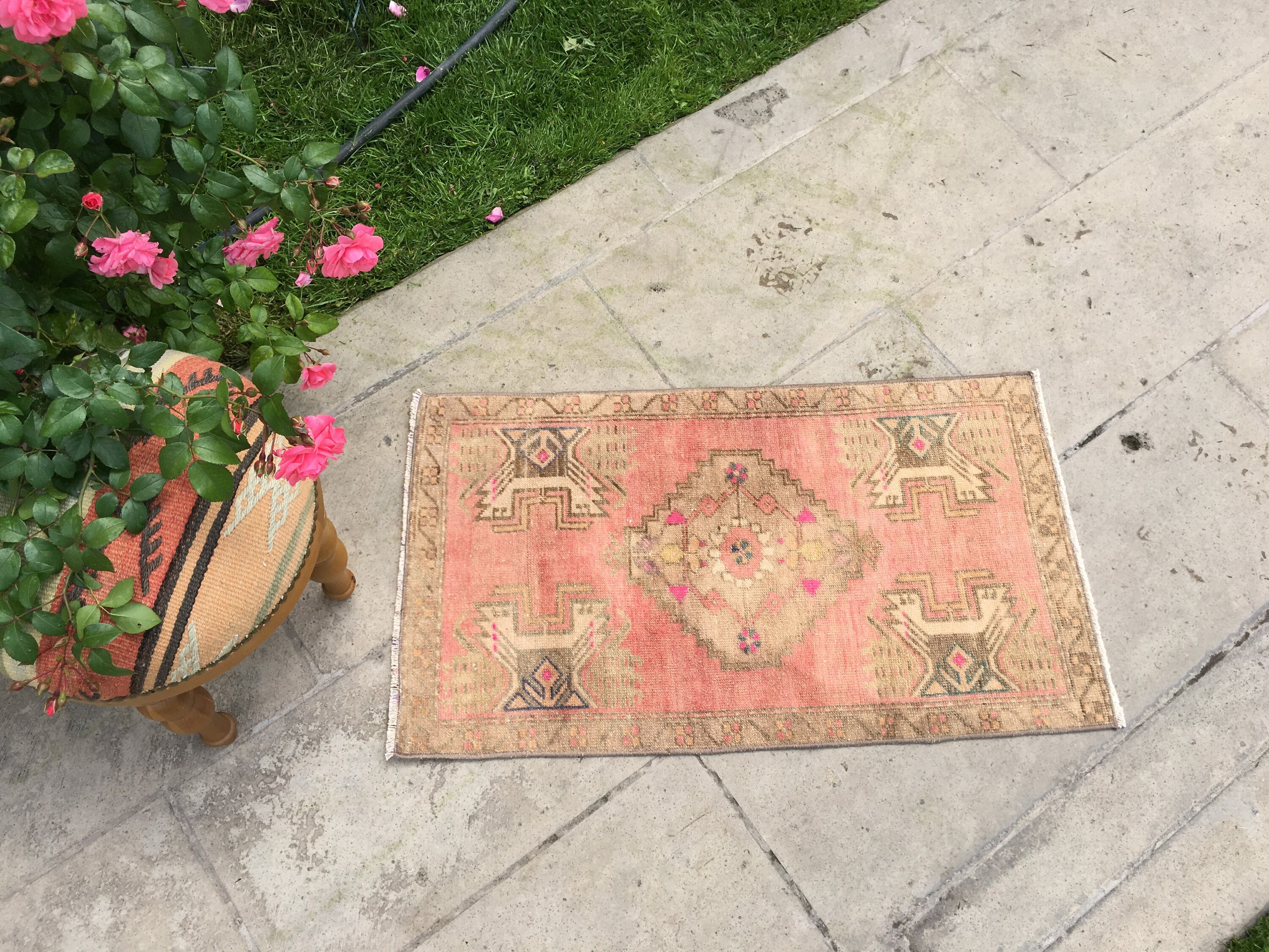 Small Entry Rug Carpet Small Rug Entry Rug Small Turkish Rug Small