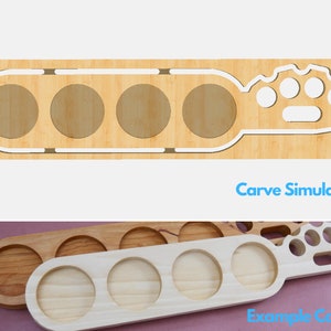 Arquivo CNC para suporte de voo de cerveja Knuckle Duster