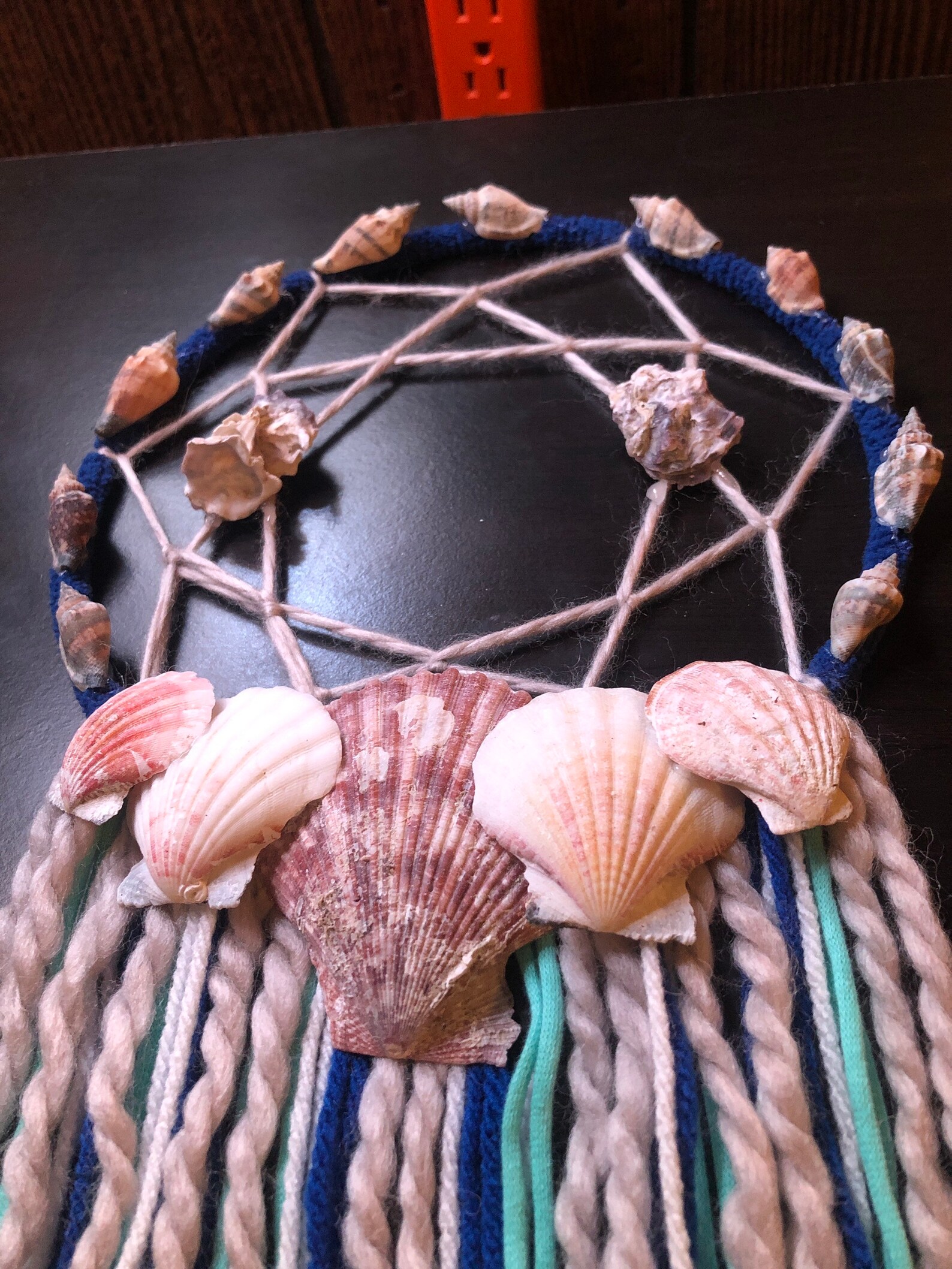 Beach themed dream catcher Shell Dream Catcher Etsy