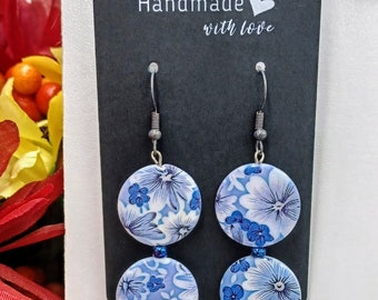 Tey's Specialty Material Earrings