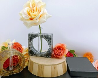 Handmade Resin Tube Vases