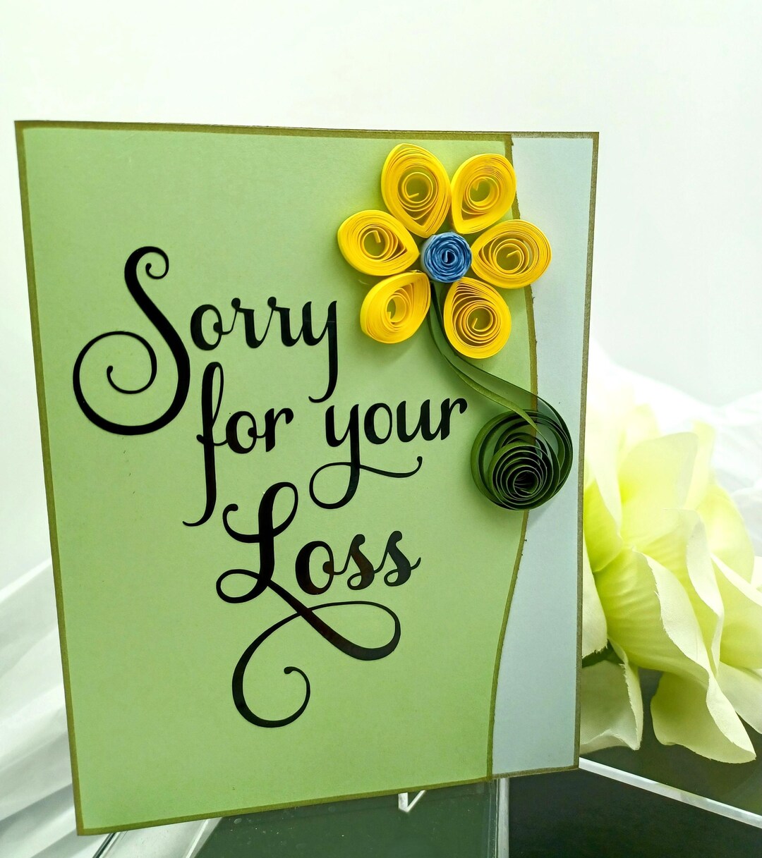 Handmade Sympathy and Thinking of You Cards - Etsy