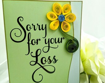 Handmade Sympathy and Thinking of You Cards