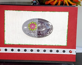 Eenvoudige gezegden en blanco wenskaarten