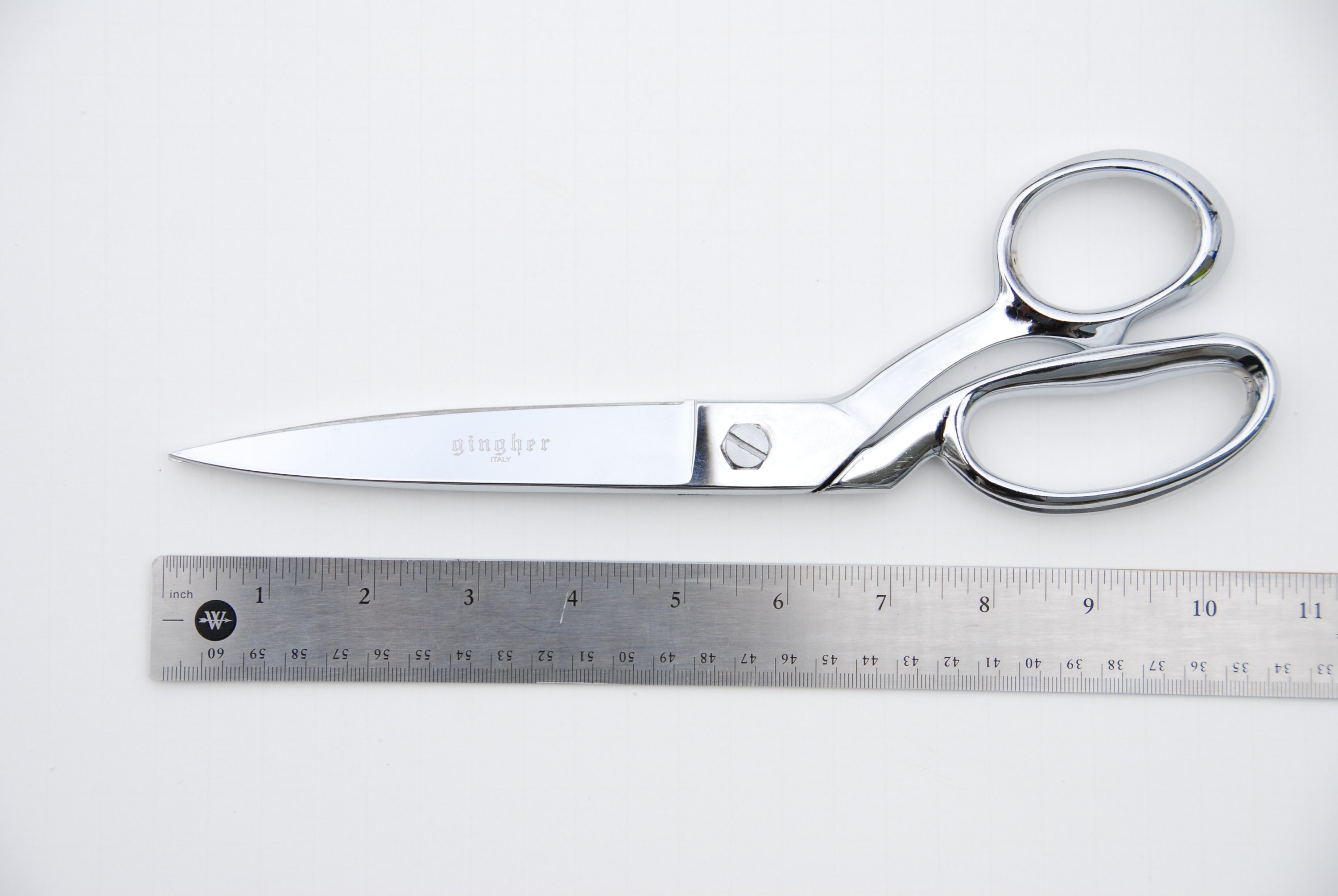 10 Inch Chrome Tailoring Shears High Quality Atelier Notions