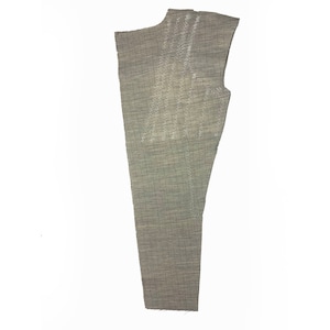 May include: A gray fabric panel with a textured surface.