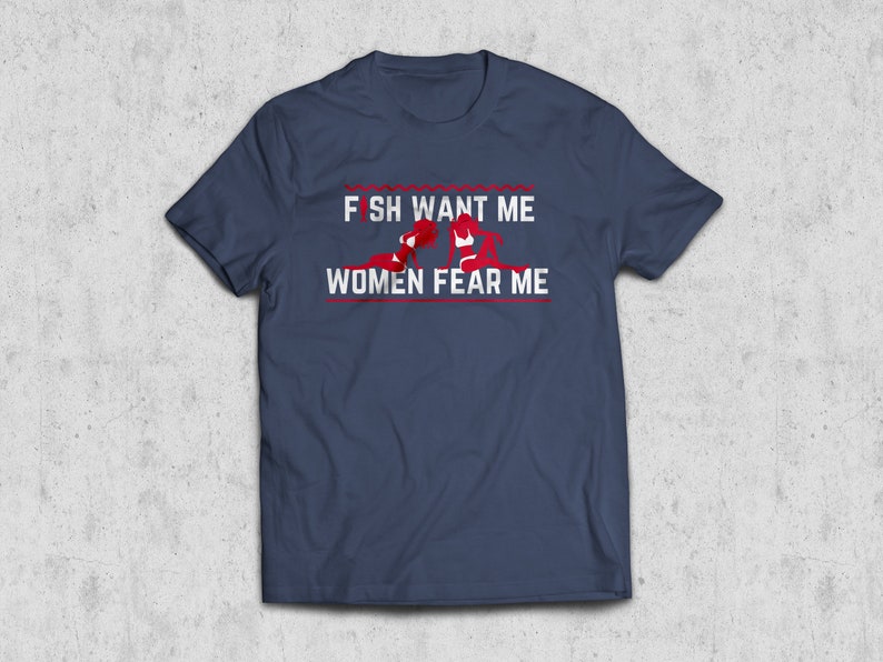 Fish Want Me Women Fear Me Tee image 1