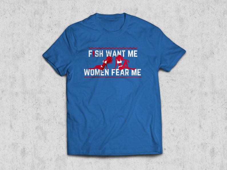Fish Want Me Women Fear Me Tee image 2