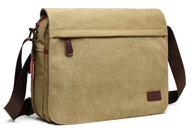 Men's Classic Expanding Messenger Bag School Handbag Etsy UK