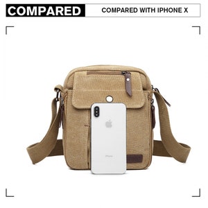 Multi Pocket Cross Body schoudertas, mobiele tas, mini schoudertas afbeelding 4