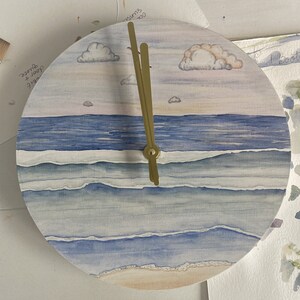 Ocean Time-- 9 inch clock