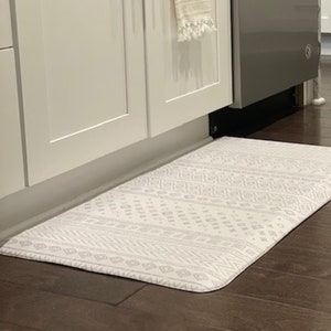 RAY STAR Vintage Non-slip Kitchen Mat Anti Fatigue Standing Mat,  Ergonomically Engineered, Waterproof Comfort Floor Mat 