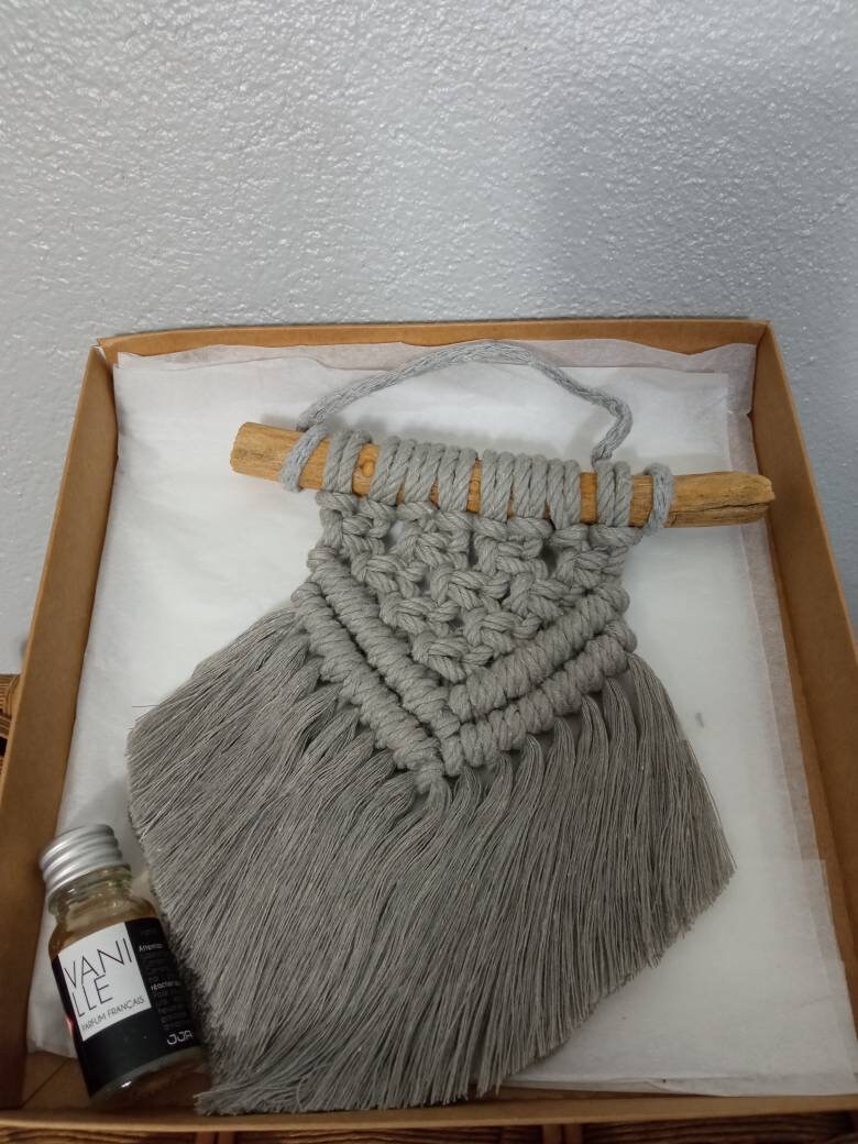 Fanion Macramé Diffuseur Parfum