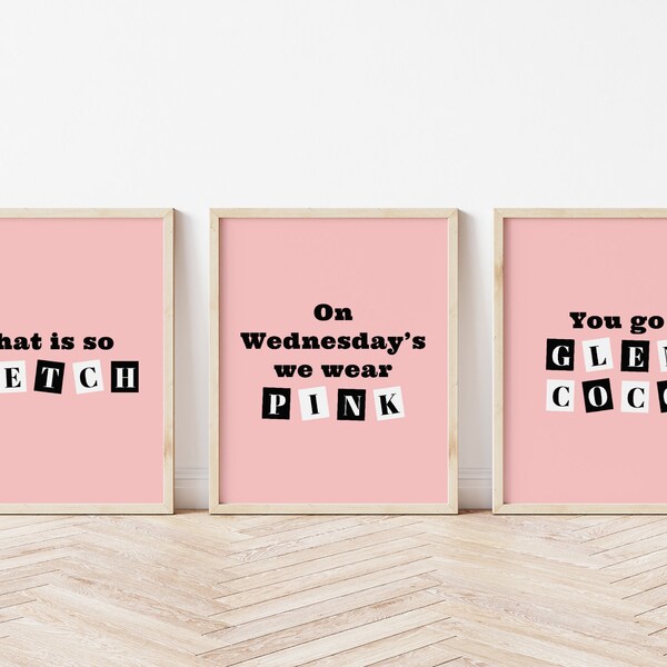 Mean Girls Quote - Etsy