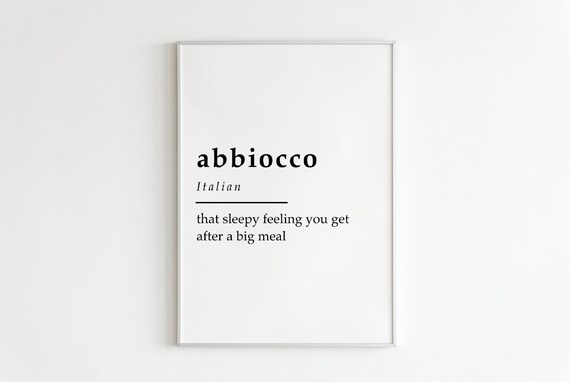 Quotes About Italian Food Italian Print Food Quotes Definition Print | Etsy