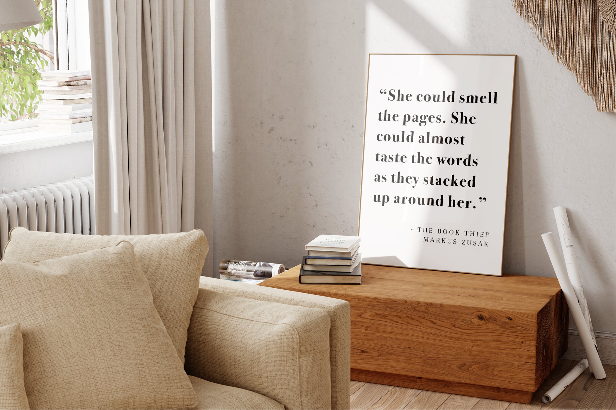 Custom Book Quote Print Unframed Etsy UK
