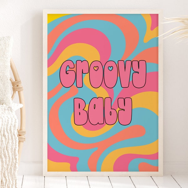 Retro Wall Art Etsy UK