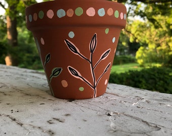 Plantadora de lunares de plantas de colores