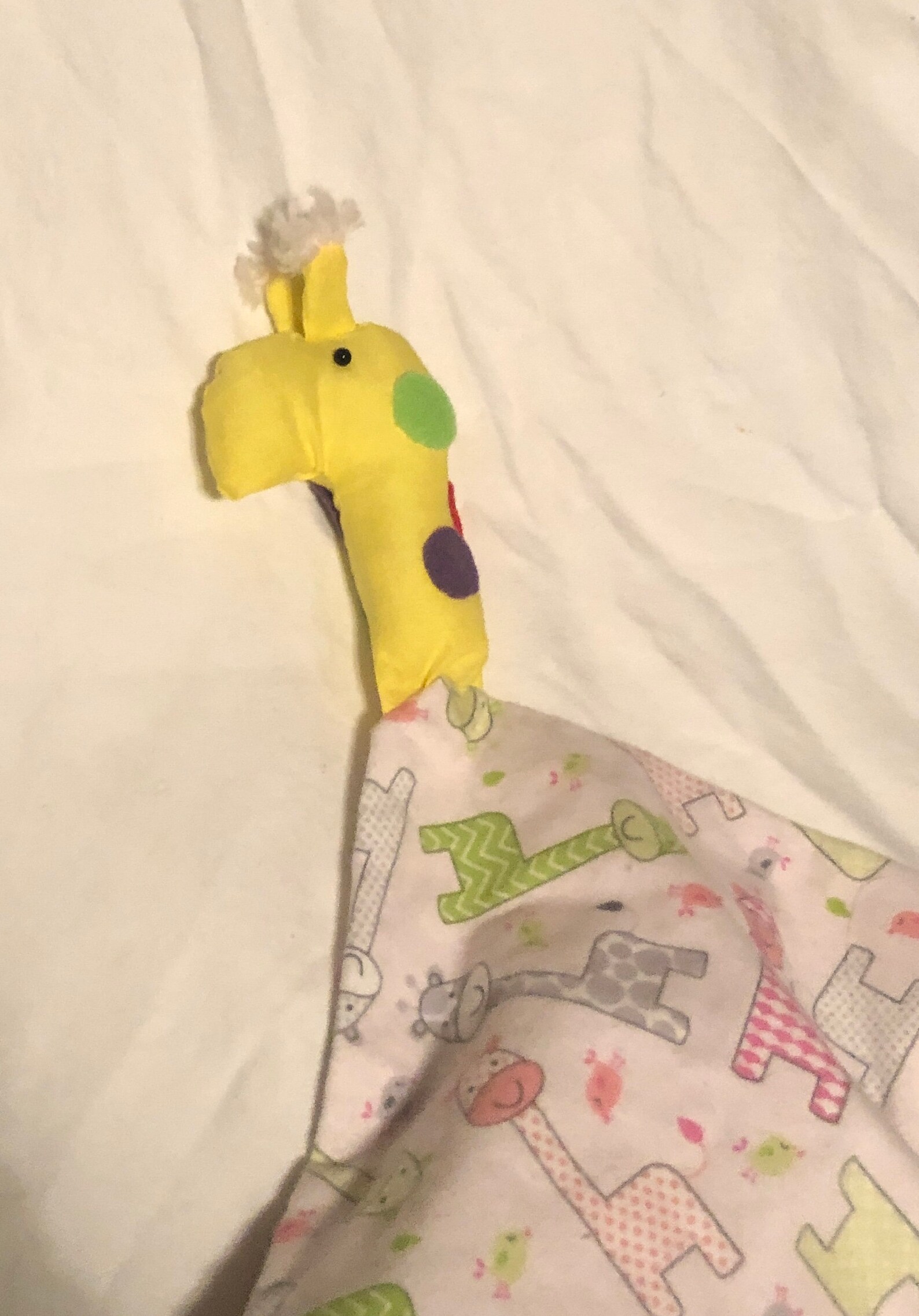 Giraffe stuffie blanket Etsy