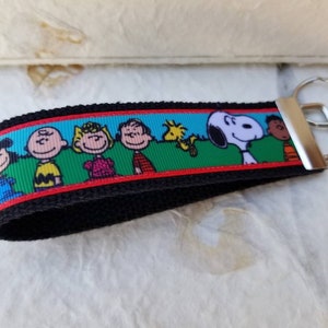 Peanuts, Charlie Brown Key Fob, Keychain, Wristlet