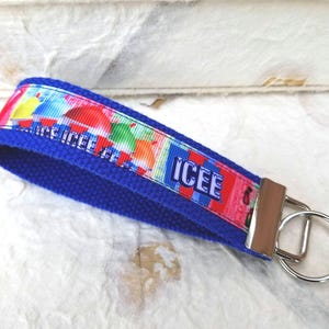 Icee, Key Fob, Keychain, Wristlet