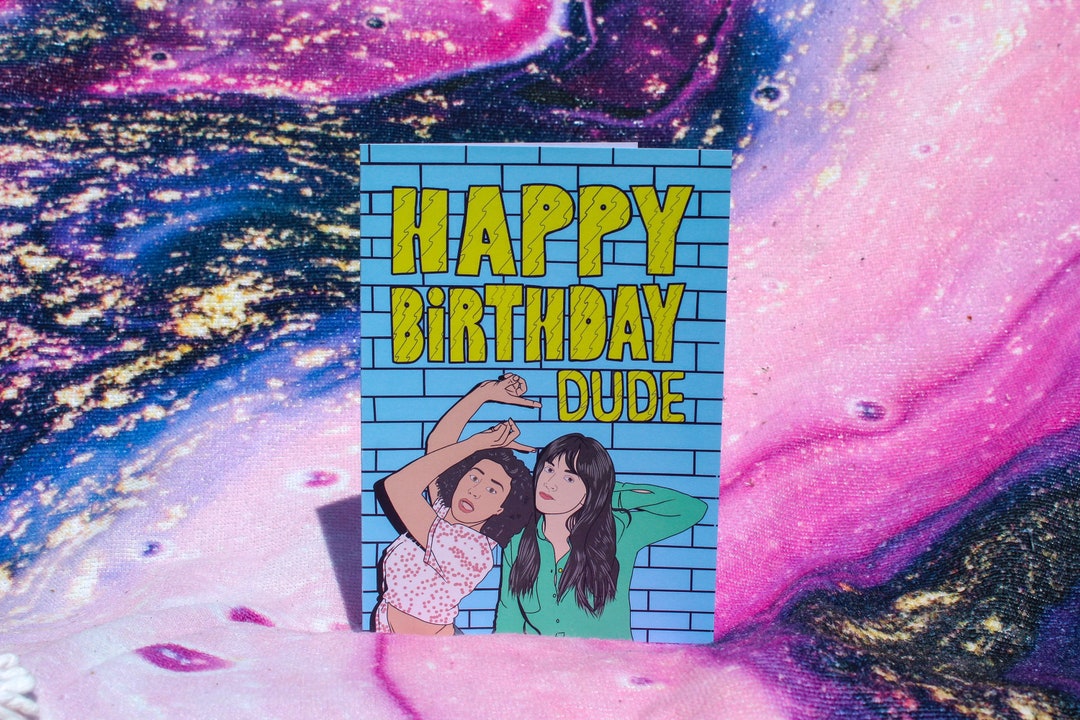 Broad City Birthday Card, Happy Birthday Broad City, Broad City Fan Art ...