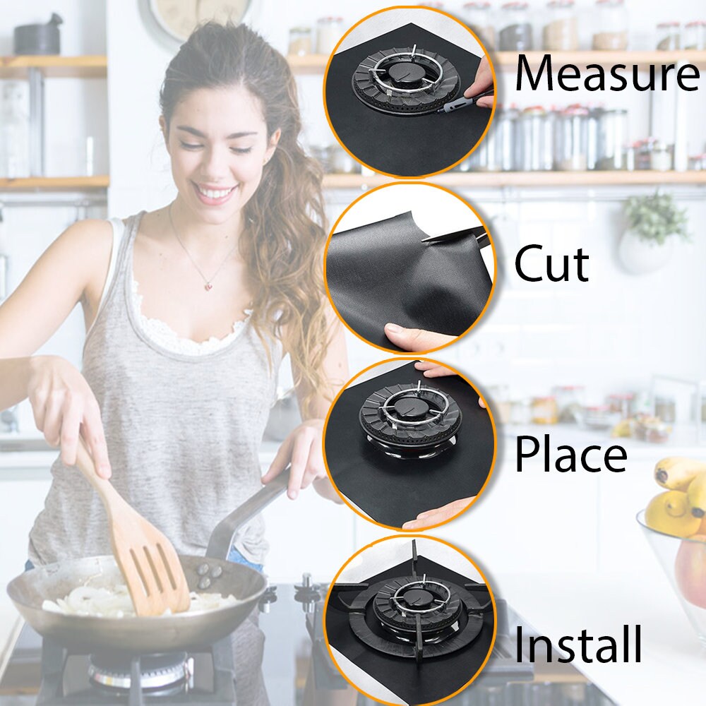Gas Stove Burner Covers, Stove Burner Covers, Gas Range Protectors, Stovetop Guards, Stovetop