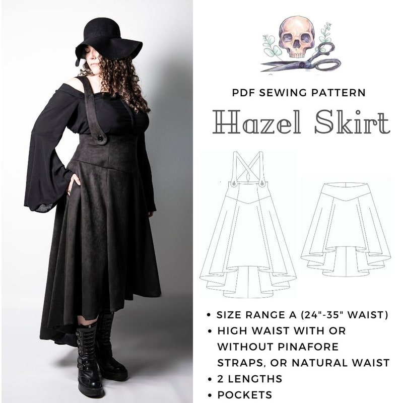 Steampunk Skirt Pattern - Etsy