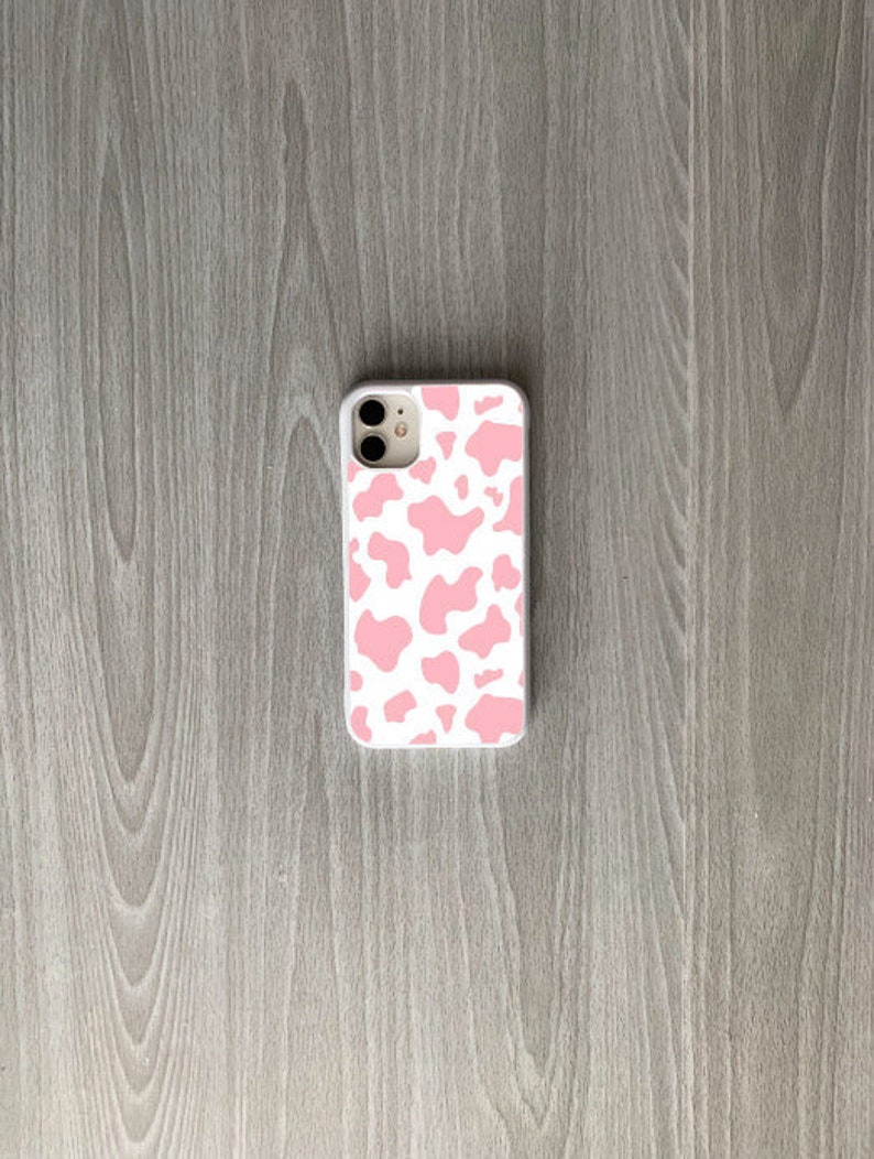 Pink Cow Print Phone Cases Etsy