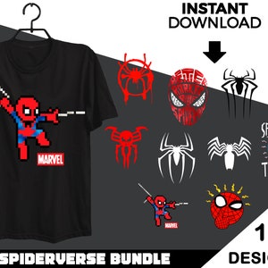 Spiderman spiderverse SVG bundle, Manga SVG bundle, Japanese Bundle, AI Files - Studio3