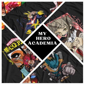 Pacote de 9 animes, pacote de mangás, My Hero Academia em formato pdf (svg) e png