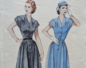 Butterick 5751 | Bust 32 | Dress | Vintage 1950s Sewing Pattern