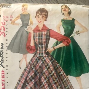 Vintage 1950 deals clothing
