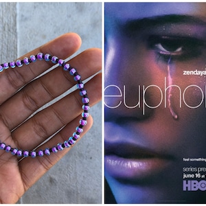 EUPHORIA — elastic seed bead bracelet