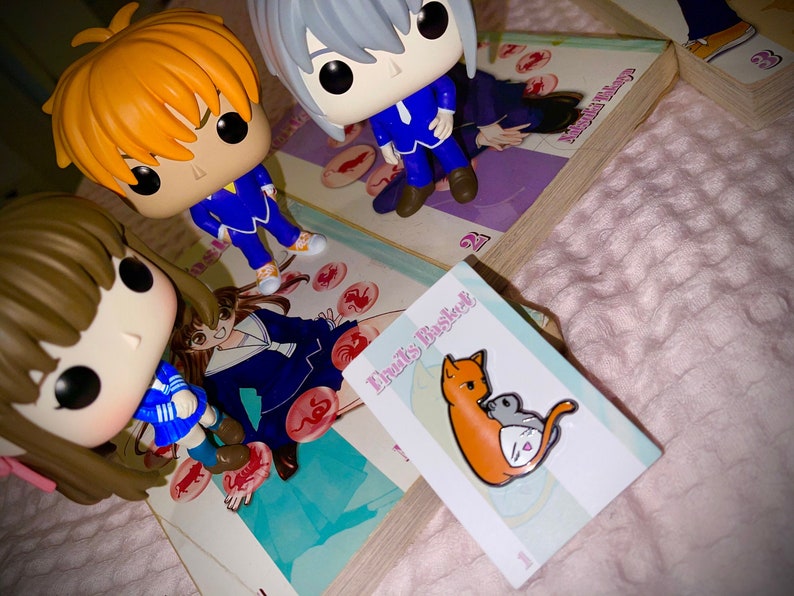 Fruits Basket Hard Enamel Pin Etsy