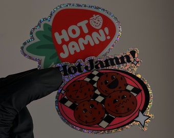 Hot Jamn! Vinyl Stickers