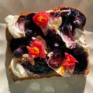 Earl Grey Blueberry Butter