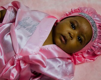 mommy and baby matching bonnets
