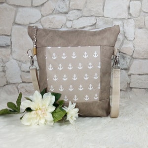 Große Handtasche / Umhängetasche / Shopper Anker