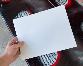 CUSTOM spray paint planet