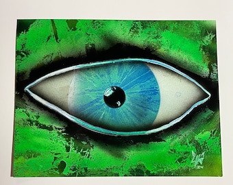 green eye