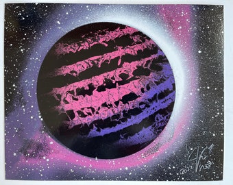 Pink & purple planet