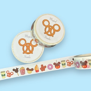 Zauberhafte Snacks Washi Tape Rolle